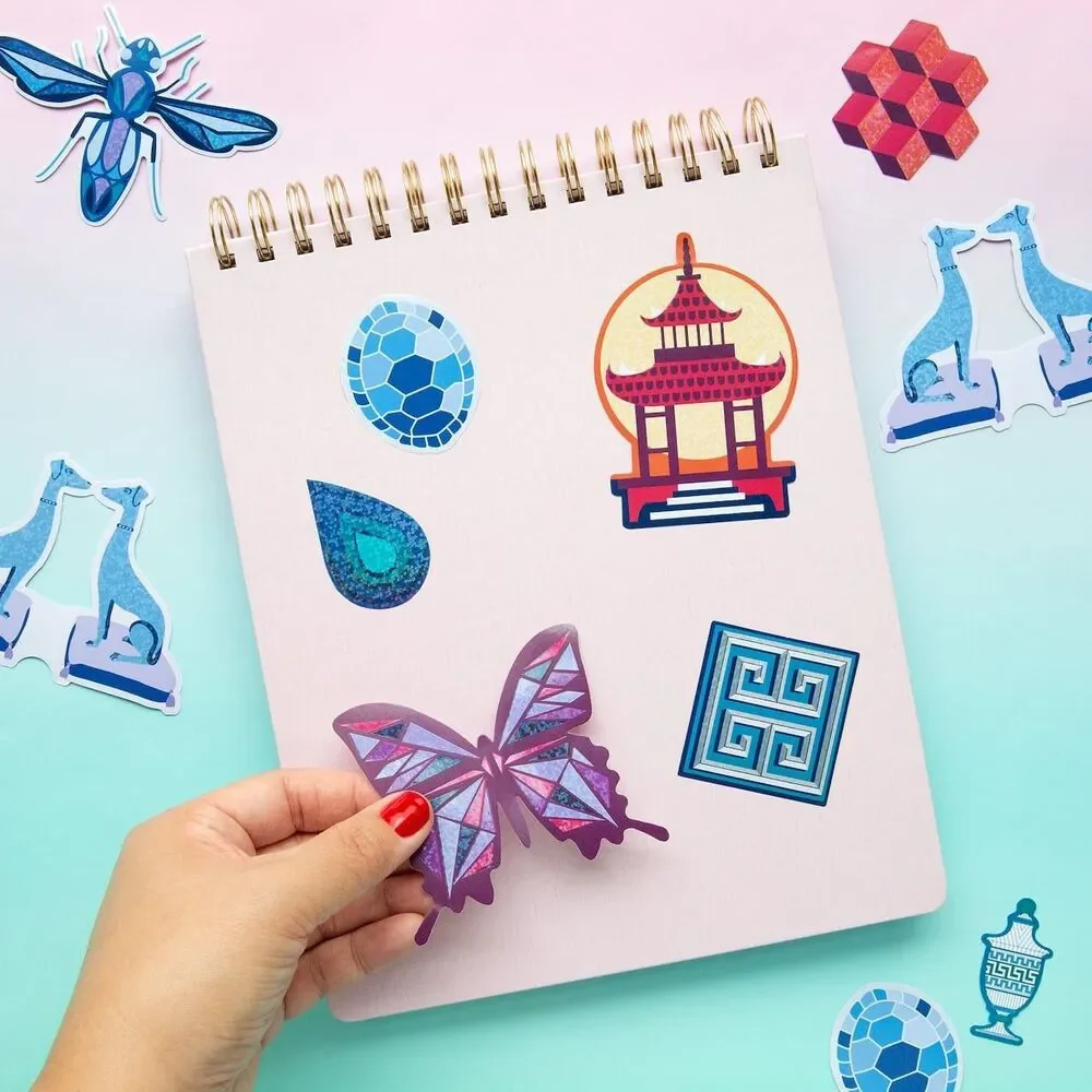Jonathan Adler Michaels Sticker Set of 18 Deco Vinyl Stickers Limited Fast Ship